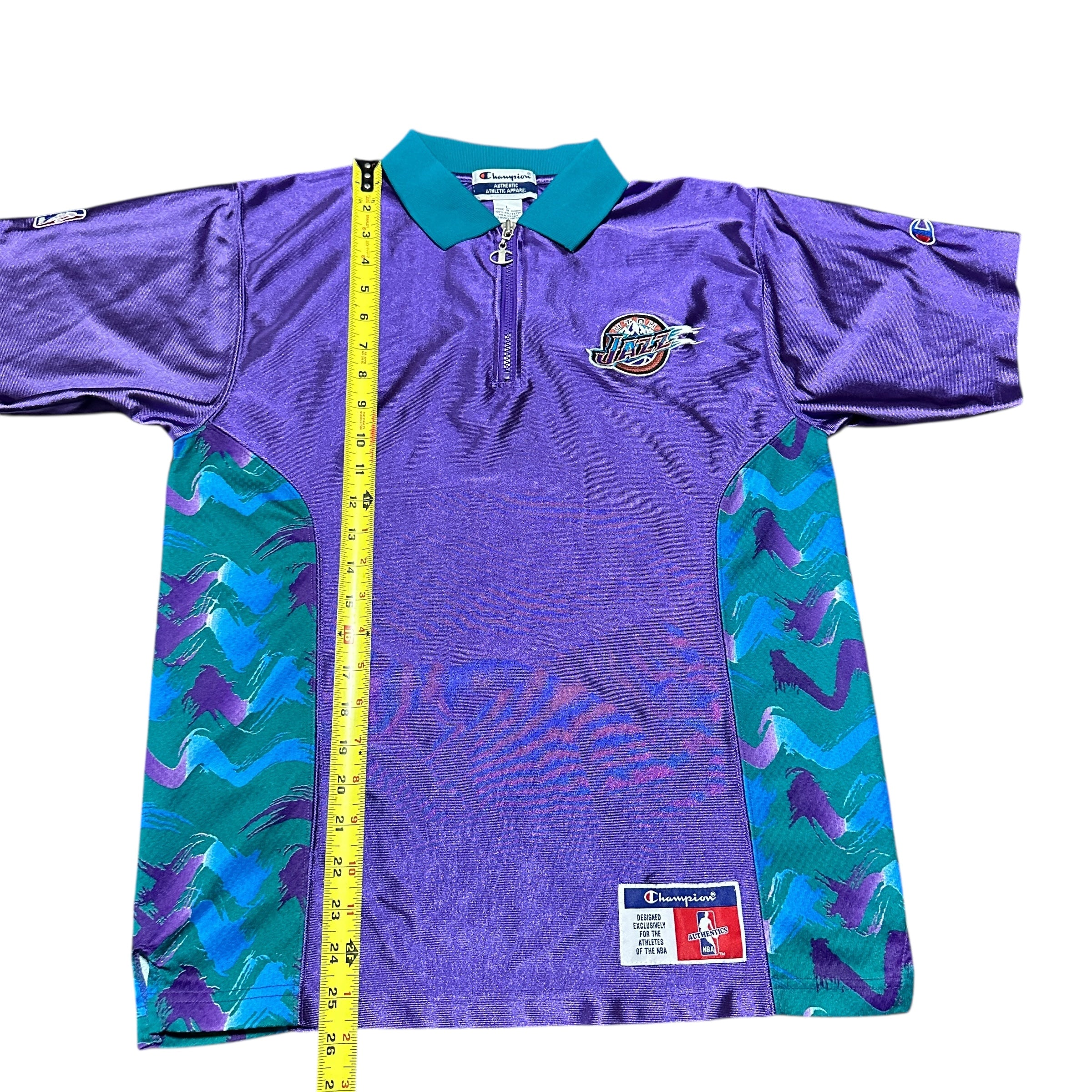 1990s Utah Jazz Champion Warm Up NBA