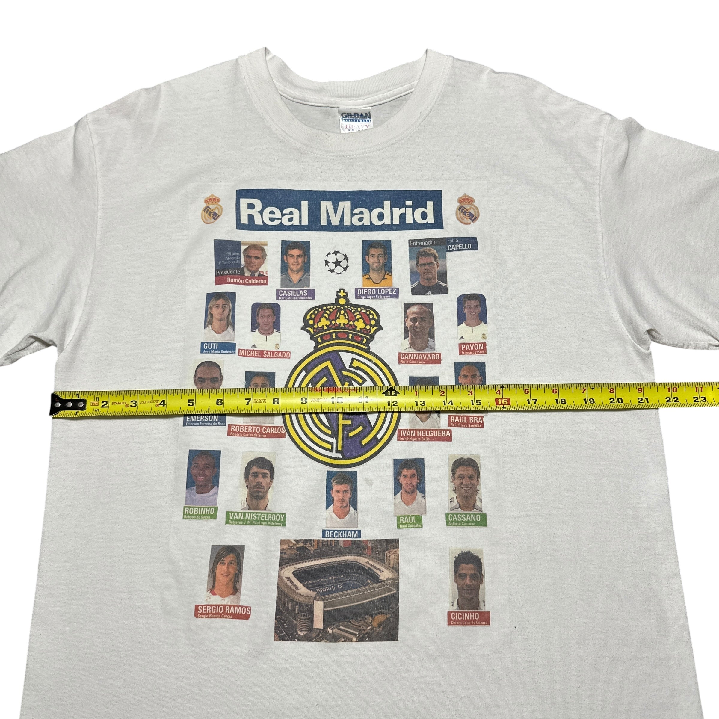 2006 Real Madrid Full Team, Coach, and Stadium