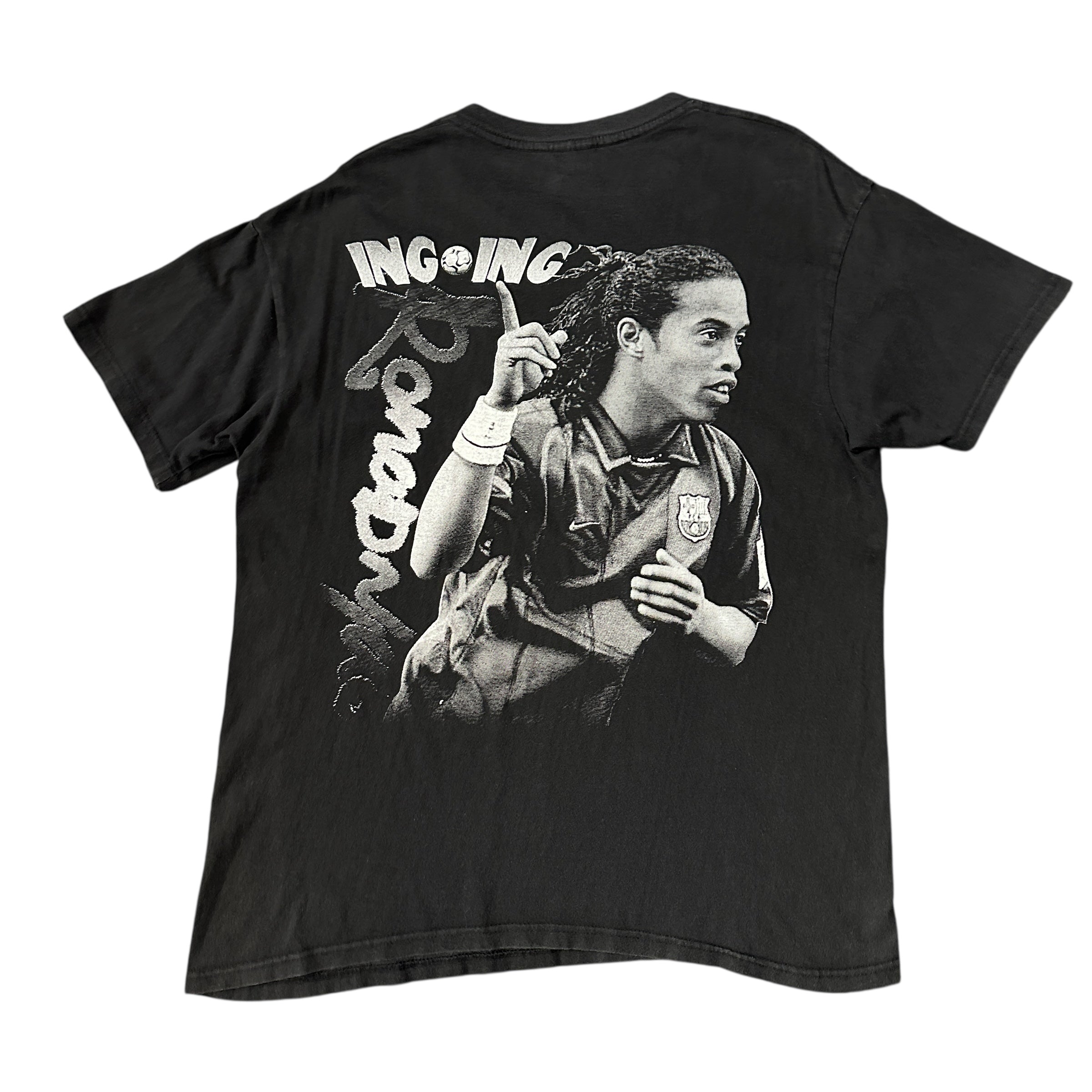 2000s FC Barcelona Ronaldinho Rap Tee