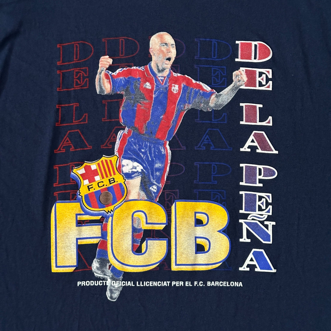 1990s Ivan De La Pena FC Barcelona Corner La Liga
