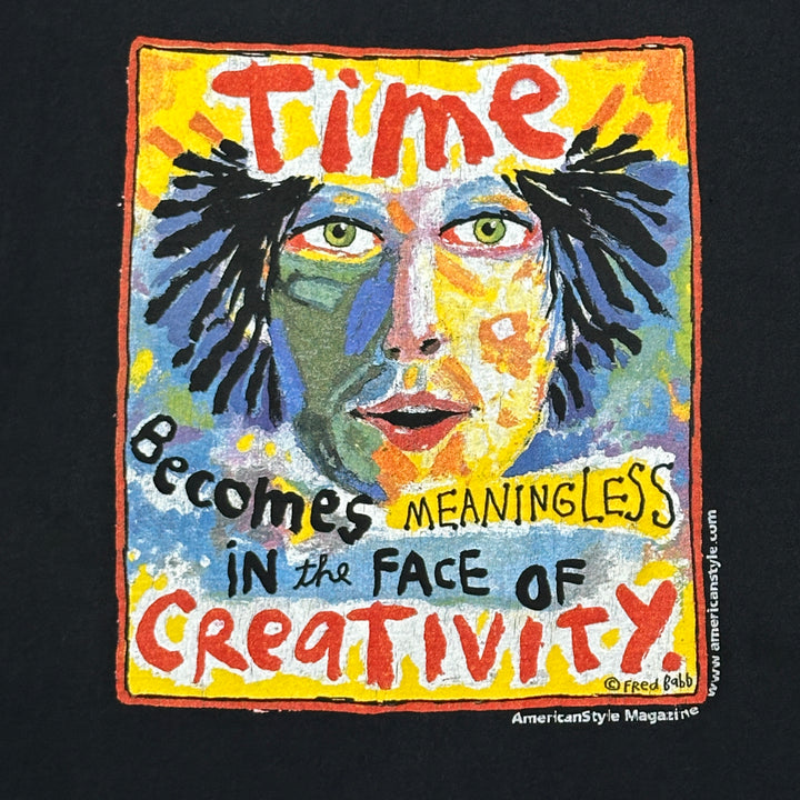 1990s Fred Babb Time Becomes Meaningless Art