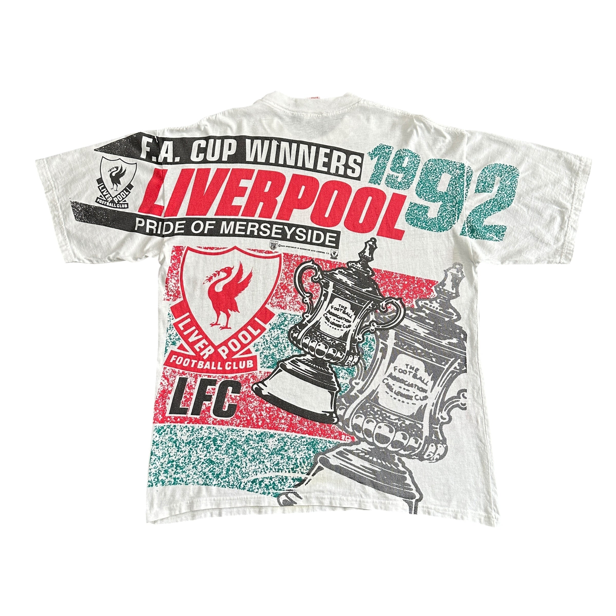 1992 Kick Liverpool FC FA Cup Winners EPL AOP