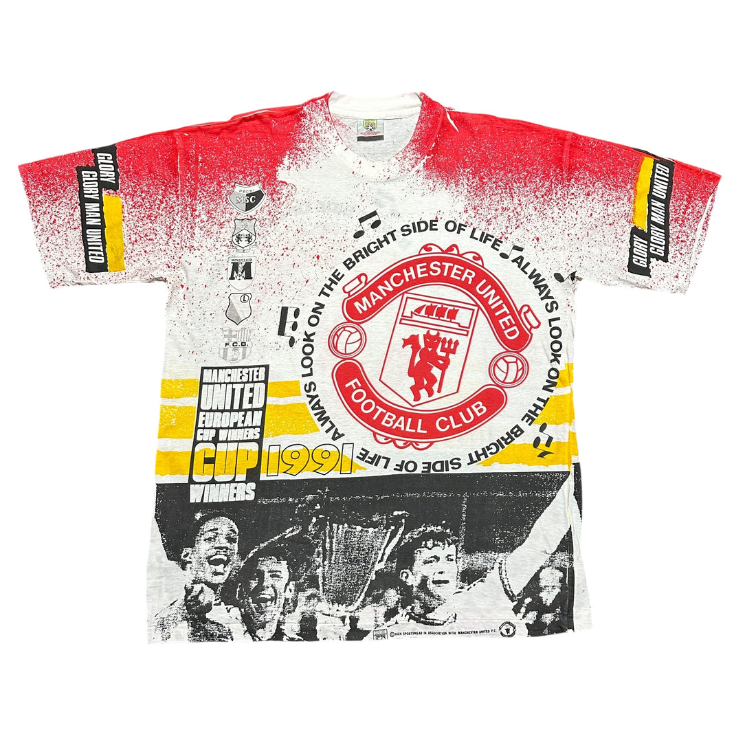 1991 Manchester United Champions European Cup EPL AOP