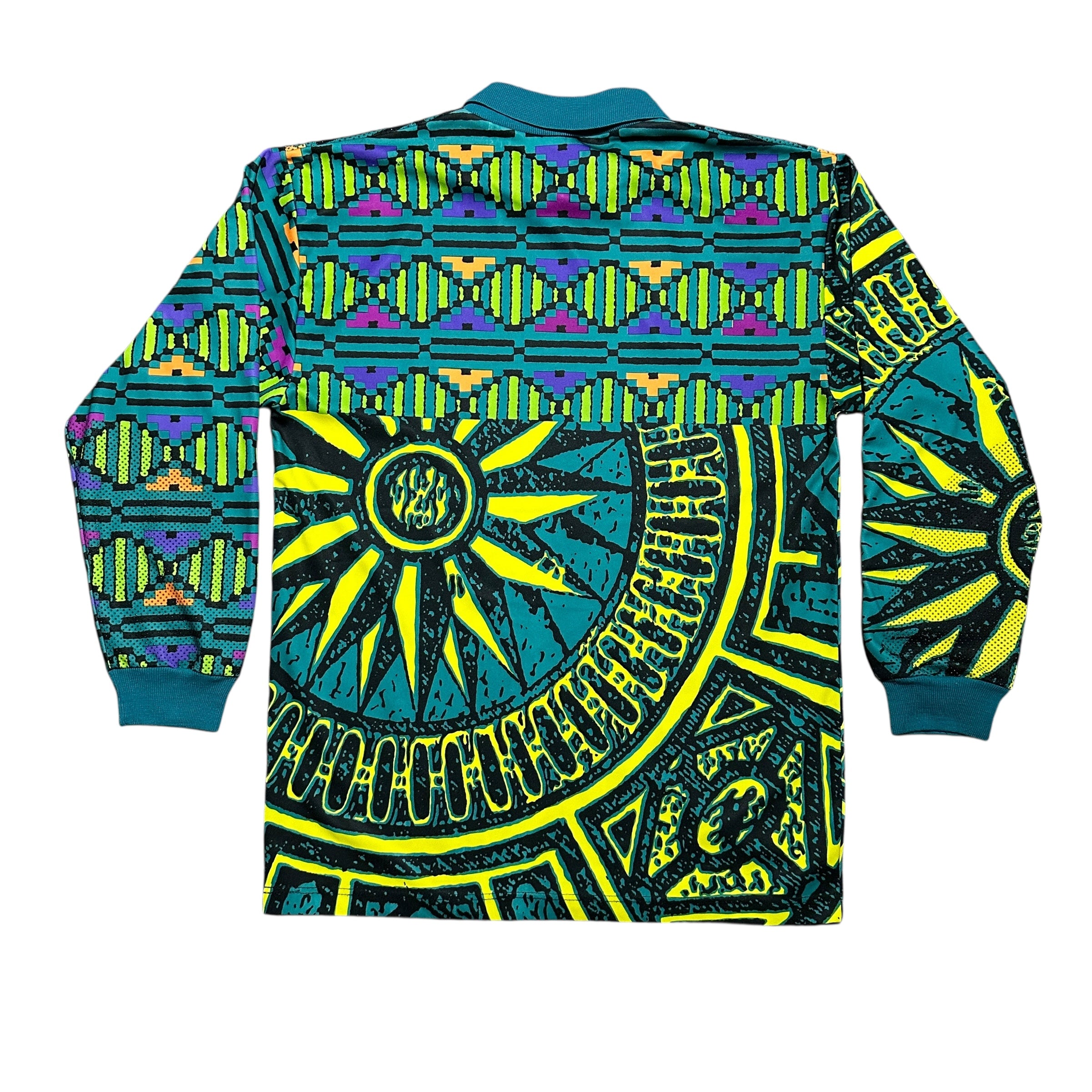 1994 Switzerland Goalkeeper Jersey Lotto Blank Template