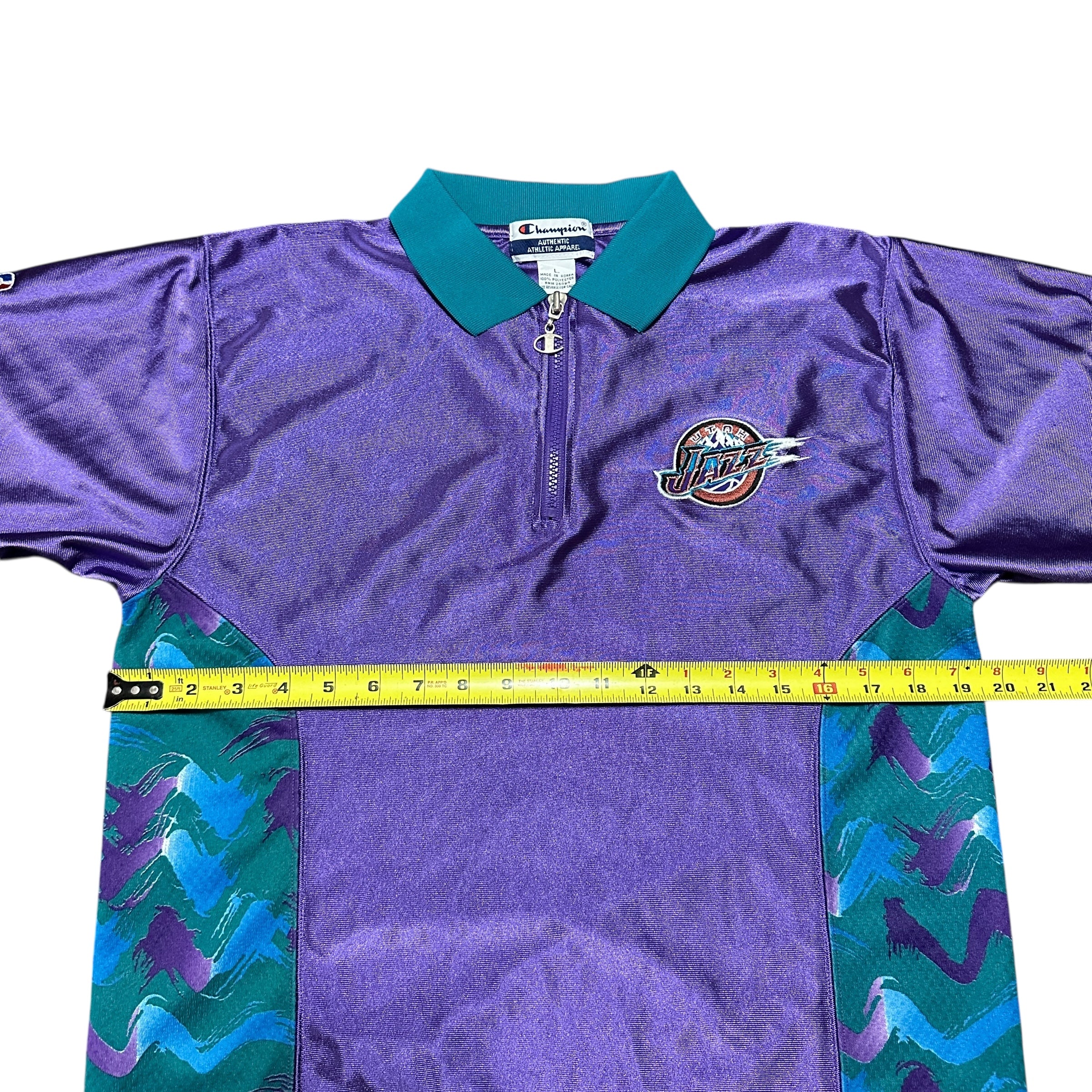 1990s Utah Jazz Champion Warm Up NBA