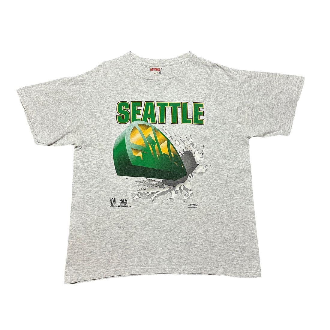 1990s Seattle SuperSonics NBA Nutmeg Breakthrough