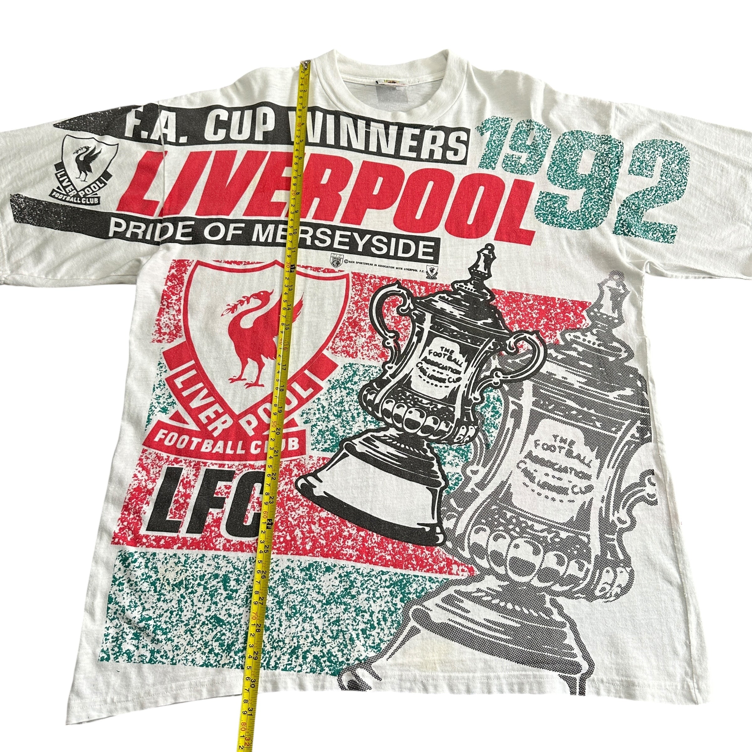 1992 Kick Liverpool FC FA Cup Winners EPL AOP