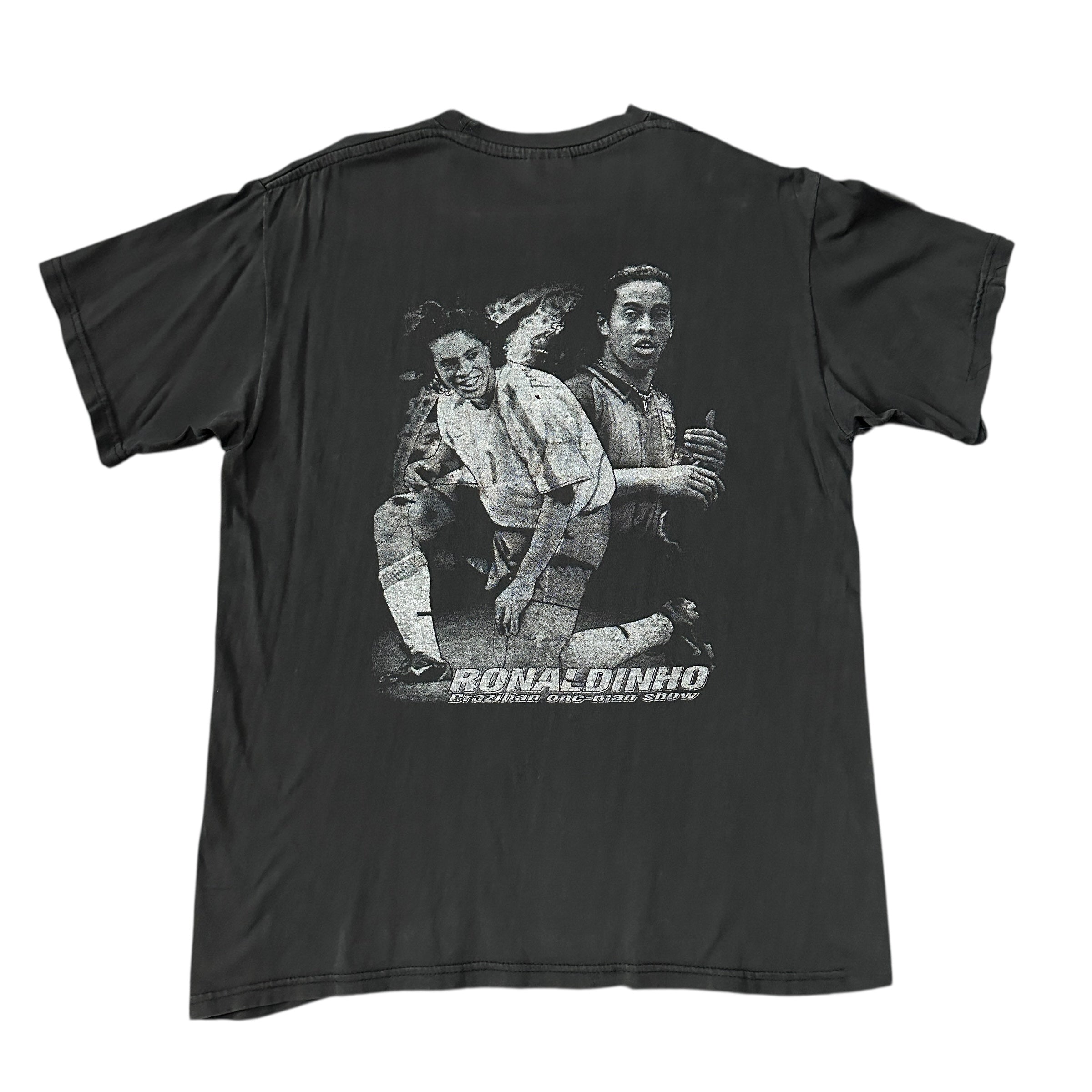 2000s Ronaldinho Brazil FC Barcelona Rap Tee