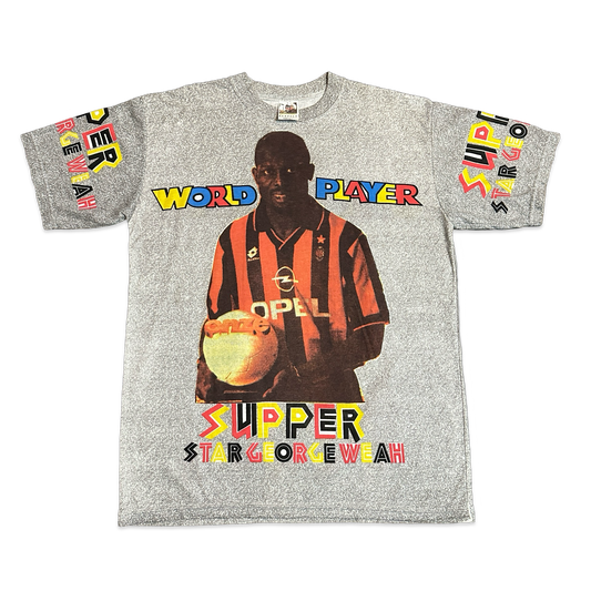 1990s AC Milan George Weah AOP