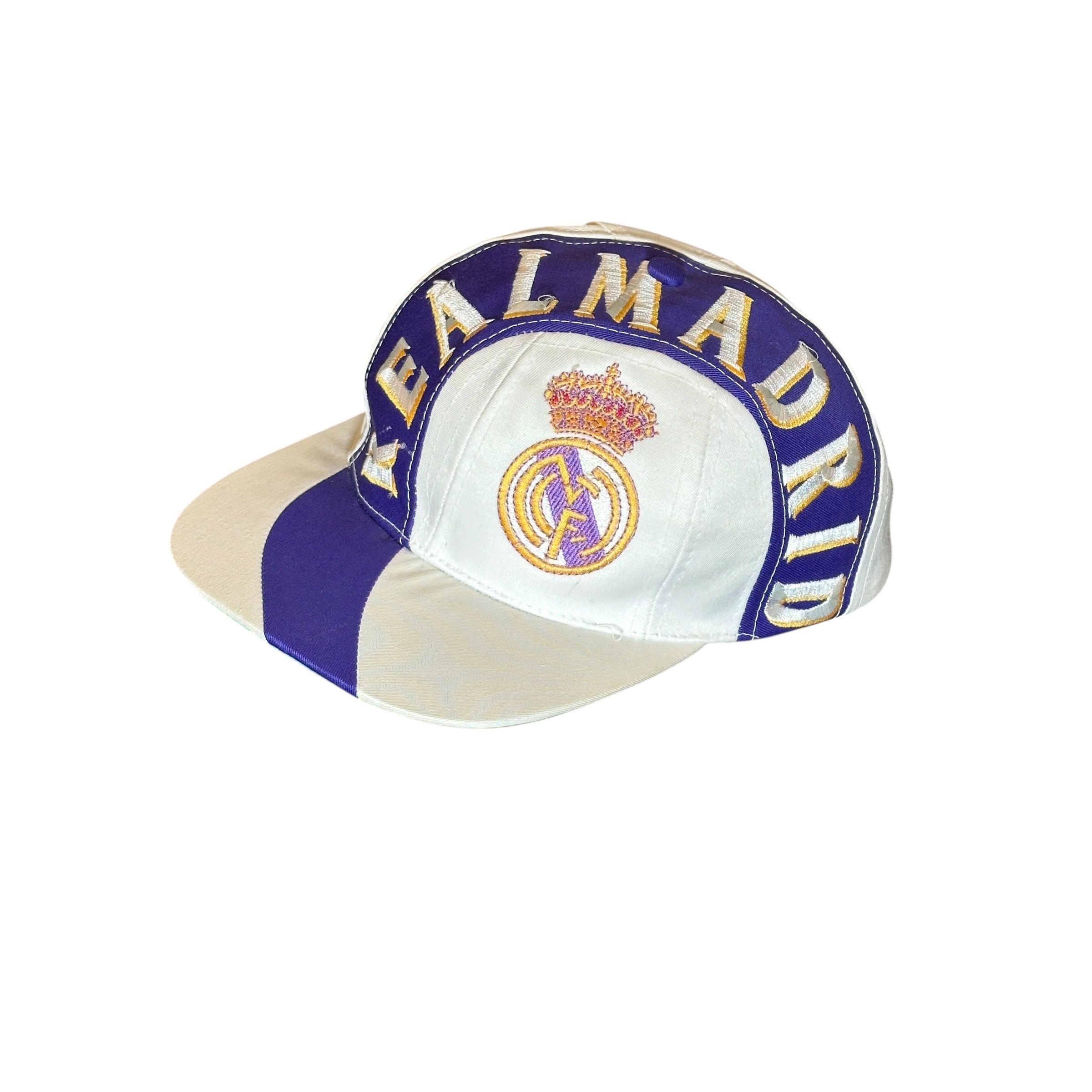 1990s Real Madrid Wrap Around Hat w/ Back Logo