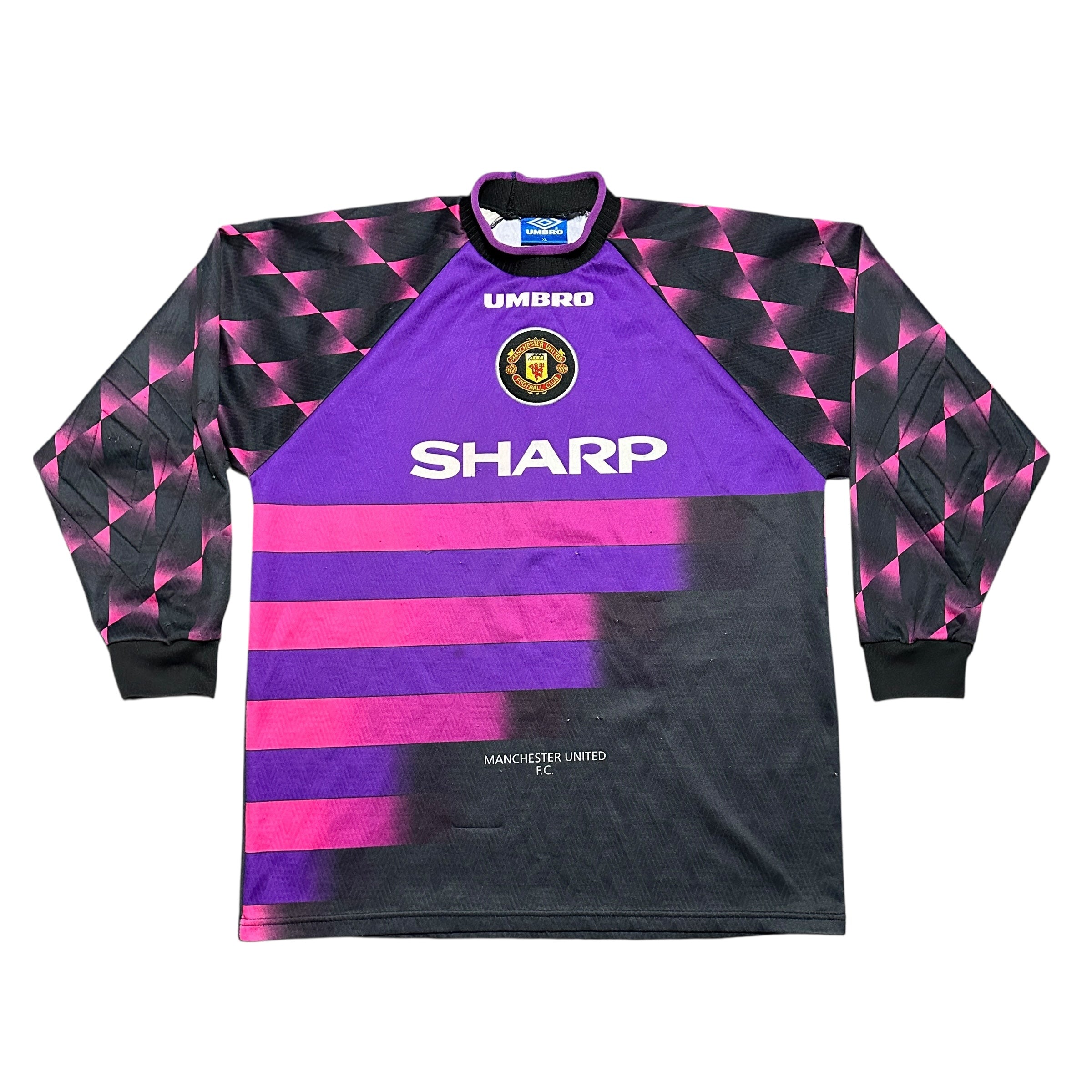 1996 Manchester United Goalkeeper Jersey Umbro EPL
