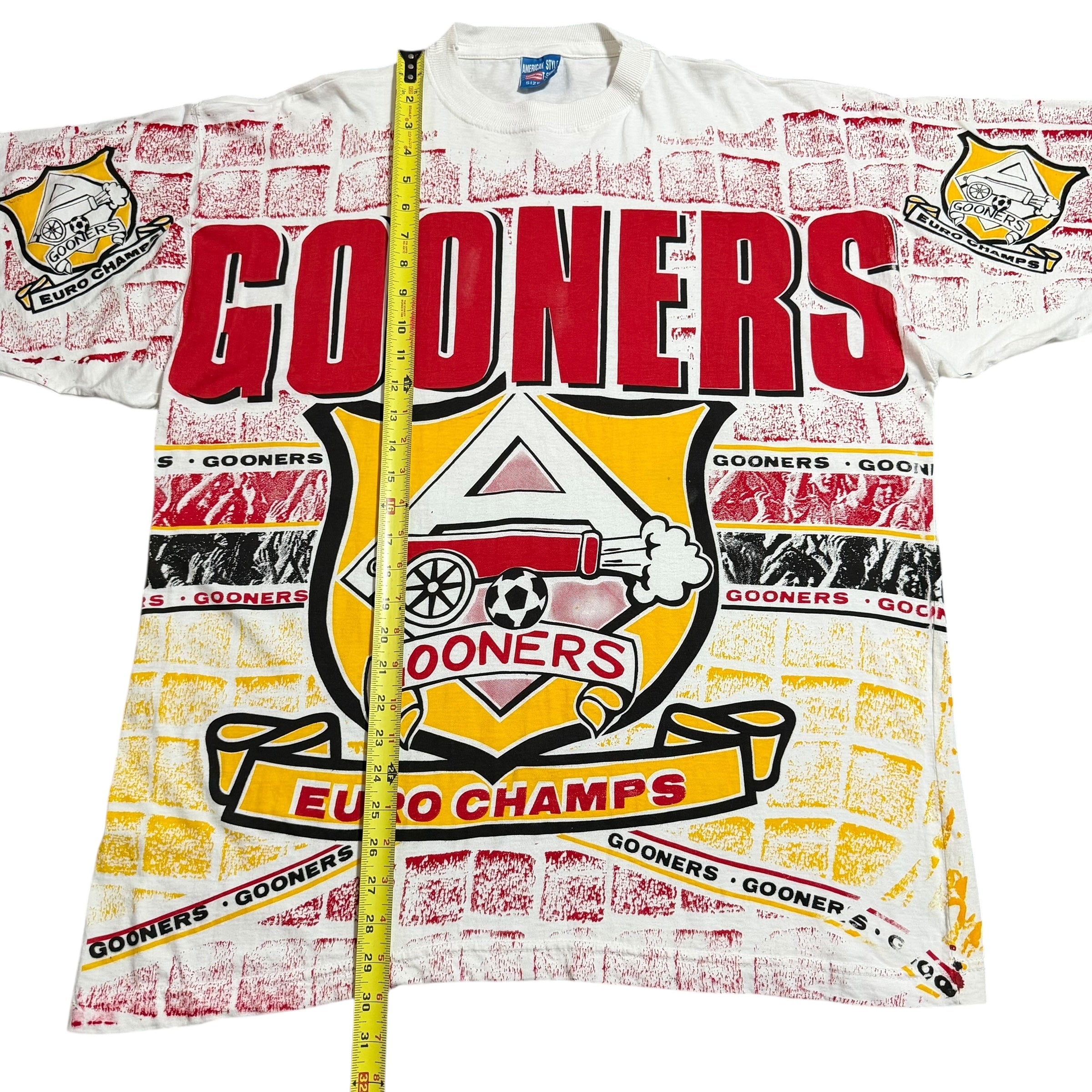 1994 Arsenal FC Gooners European Cup Winners Champions AOP EPL