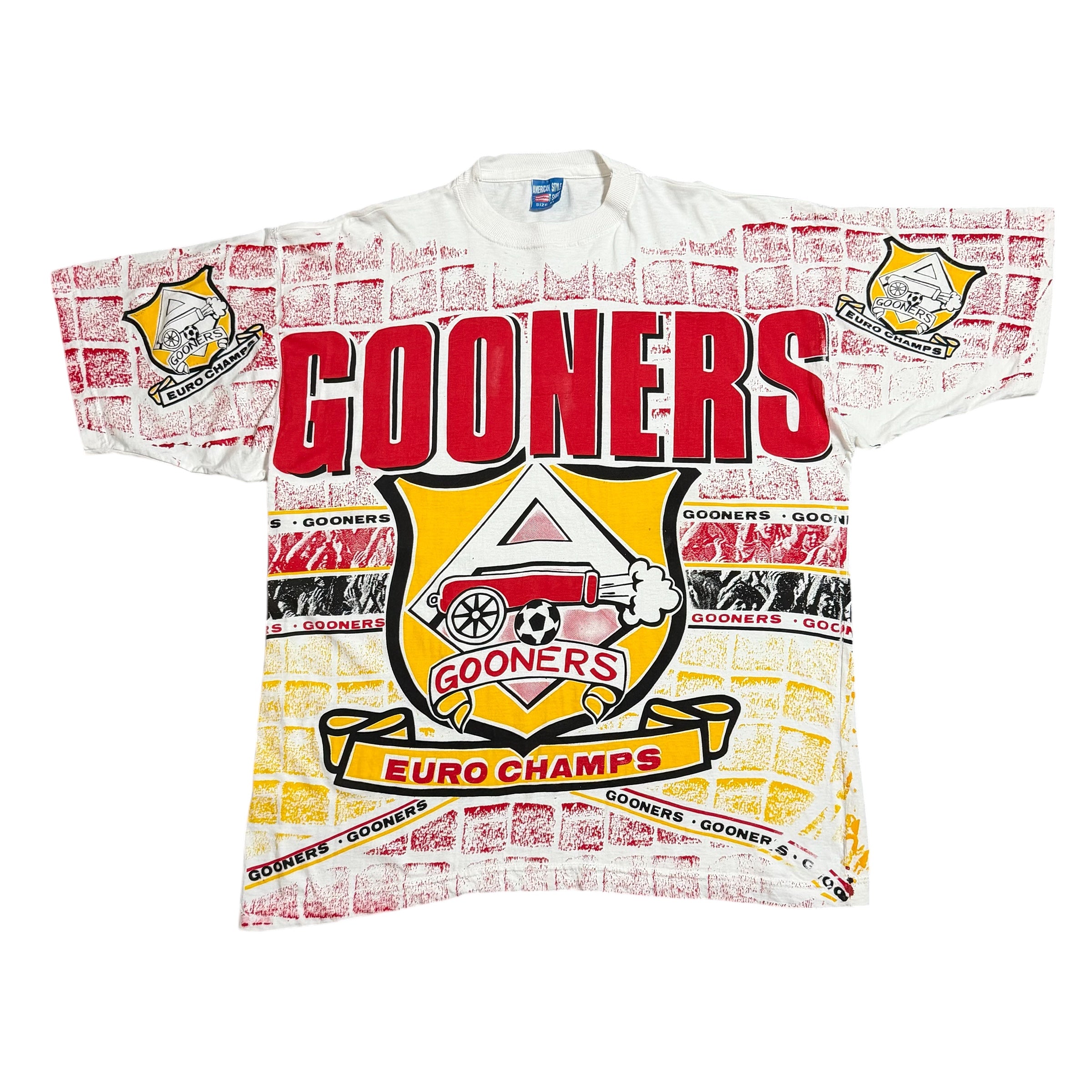 1994 Arsenal FC Gooners European Cup Winners Champions AOP EPL