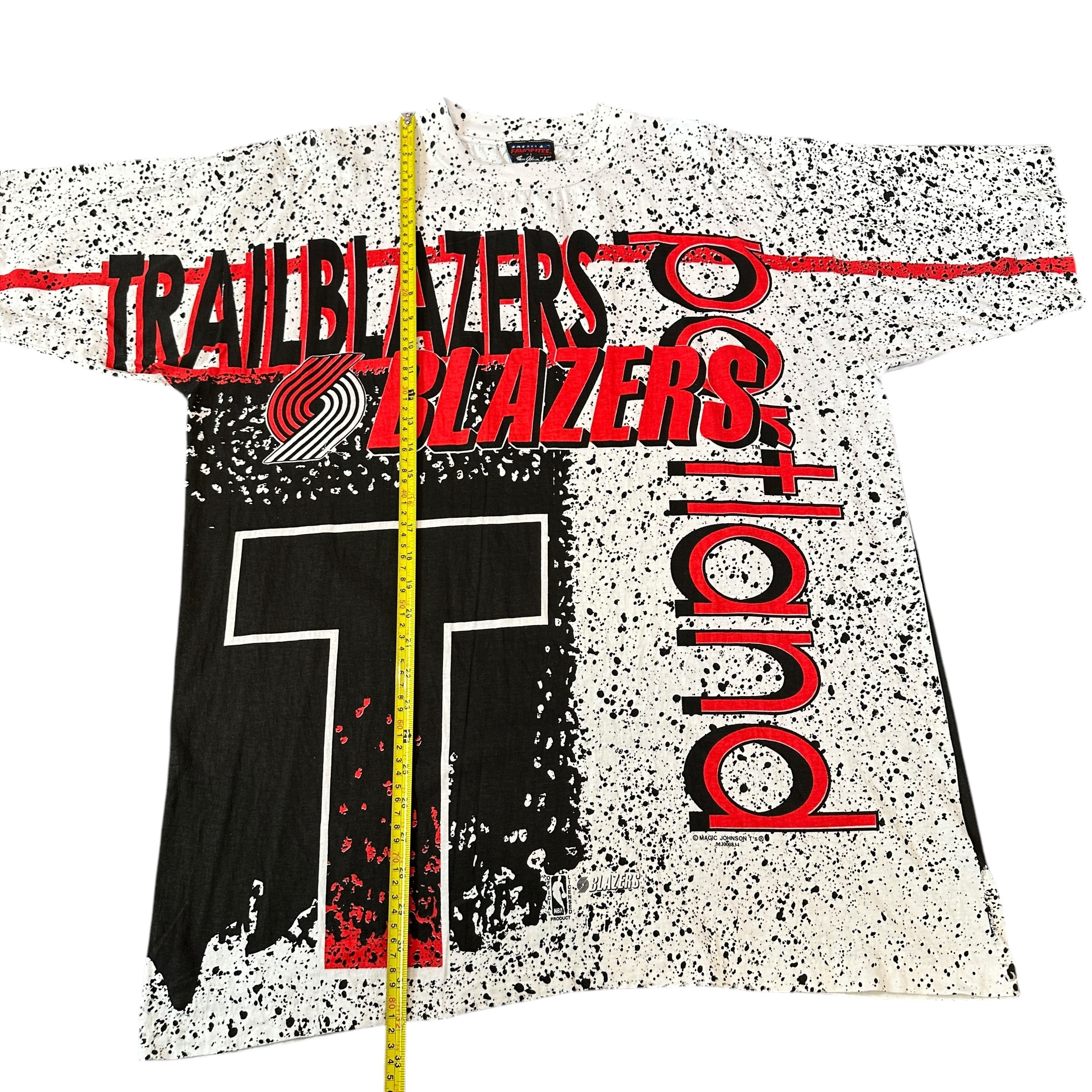 1990s Magic Johnson Portland Trailblazers NBA AOP