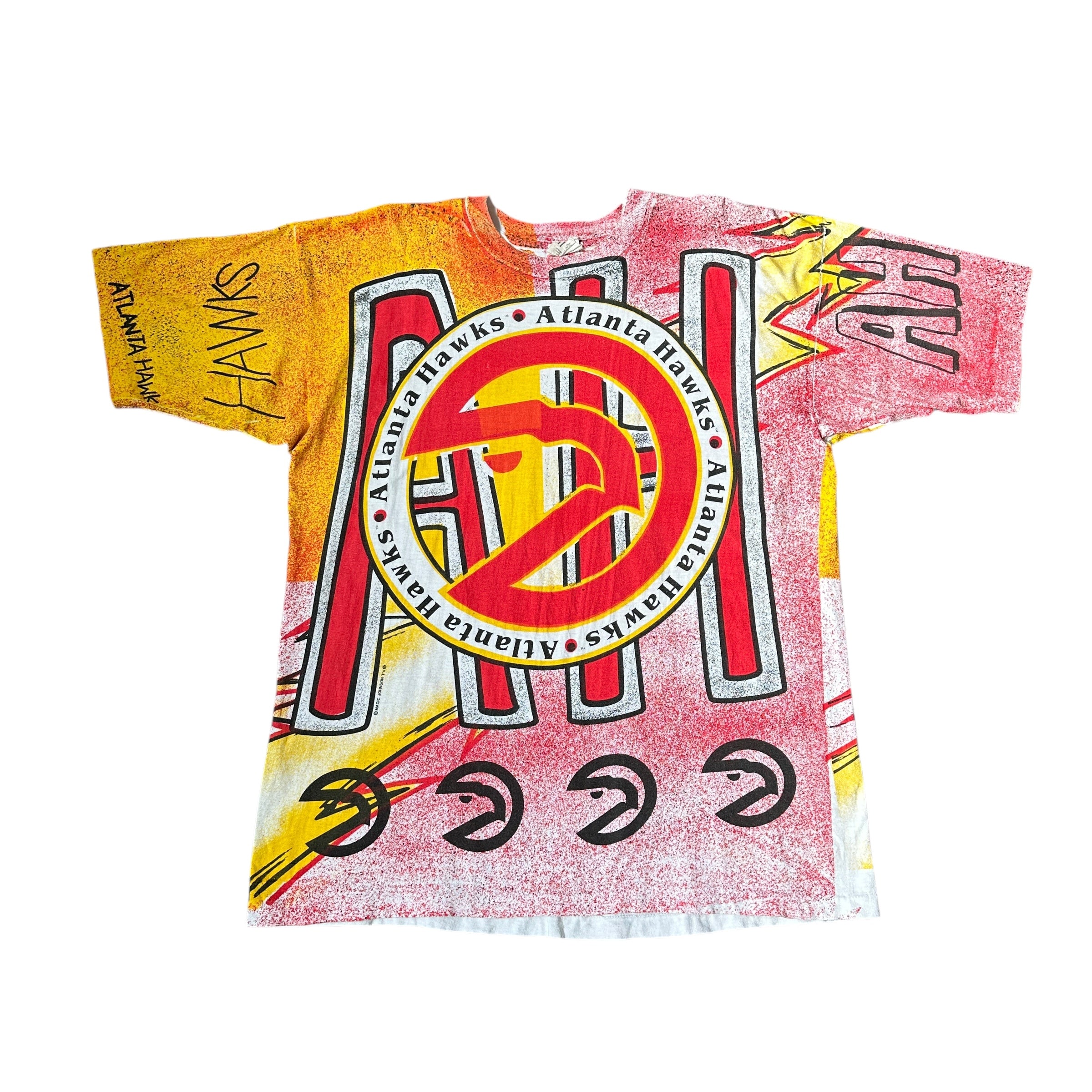 1990s Magic Johnson Atlanta Hawks NBA AOP