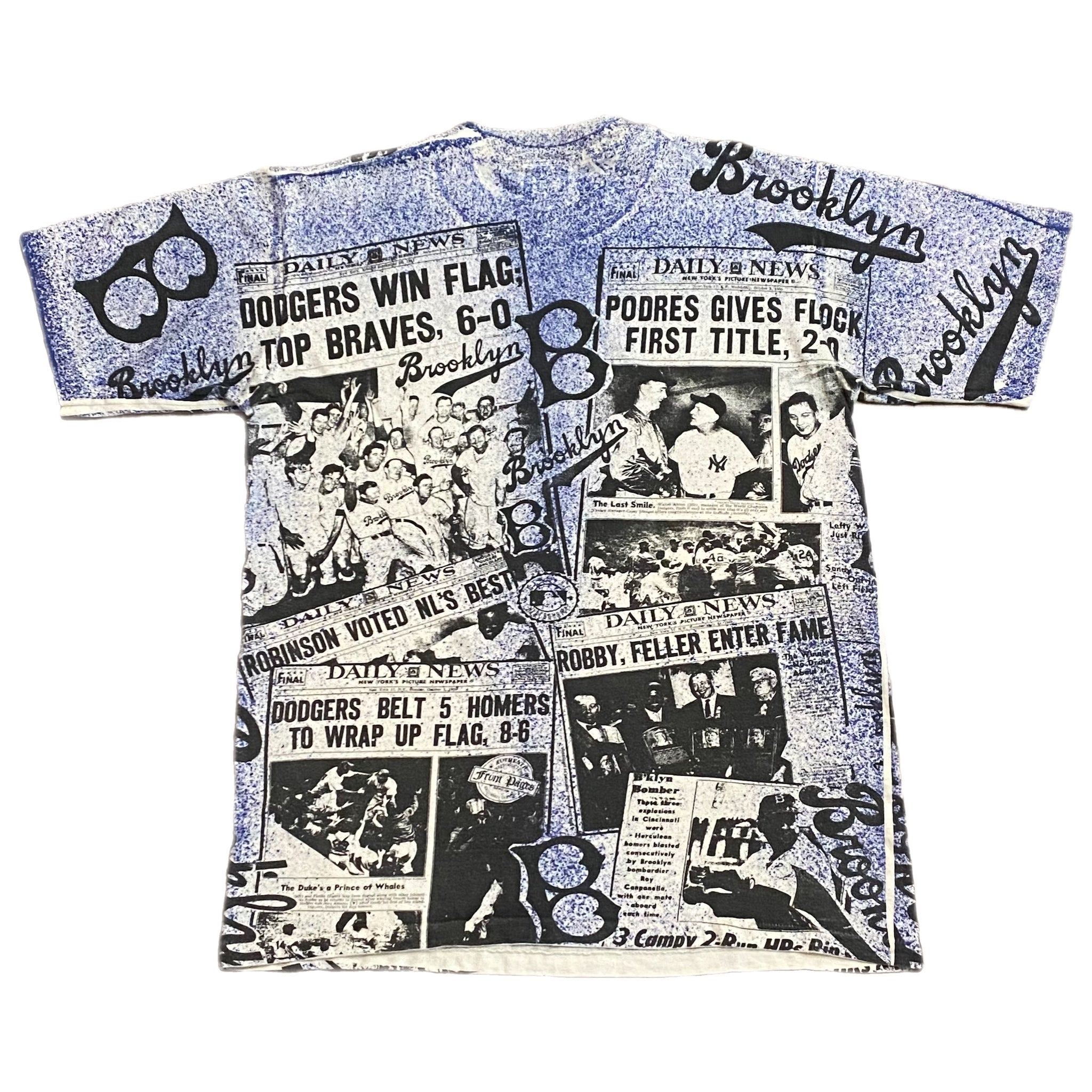 1990s Brooklyn/LA Dodgers Newspaper AOP