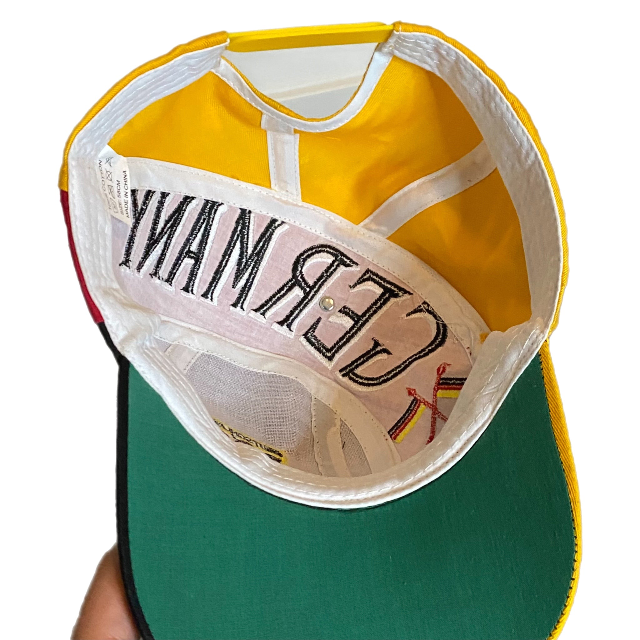 1990s Germany Soccer Deutschland Flag Highway Hat