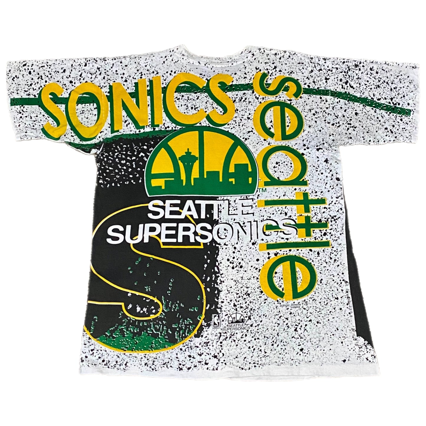 90s Seattle SuperSonics NBA Oreo Showers AOP