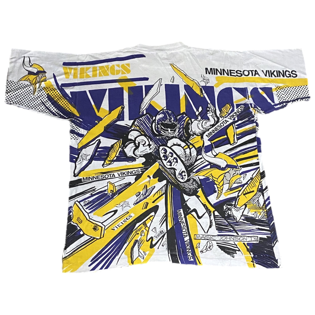 90s Magic Johnson Minnesota Vikings NFL AOP