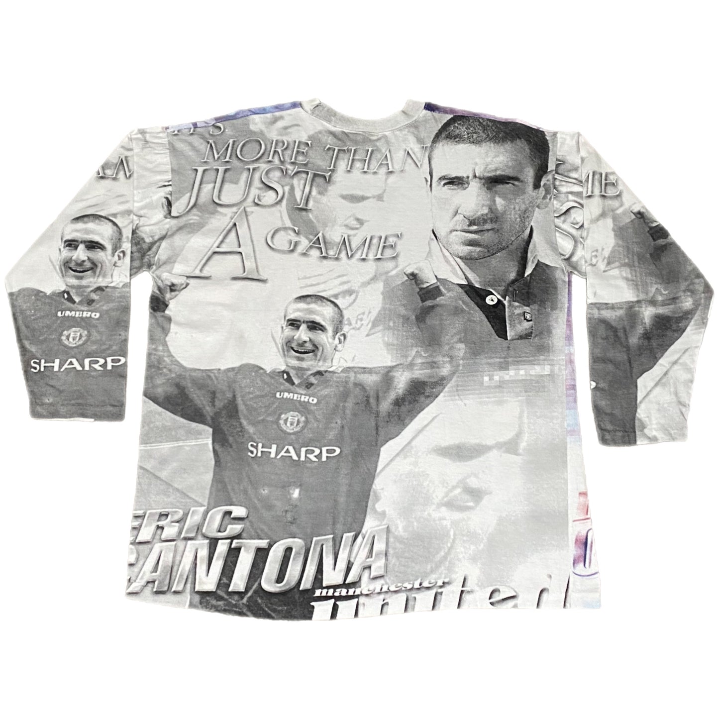 90s Eric Cantona Manchester United Crewneck