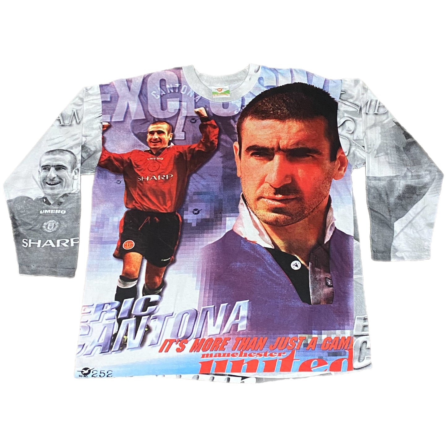 90s Eric Cantona Manchester United Crewneck