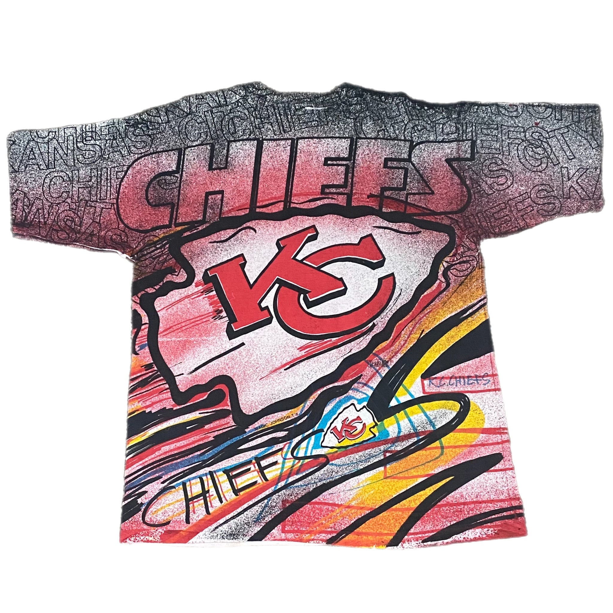 1990s Magic Johnson Kansas City Chiefs AOP
